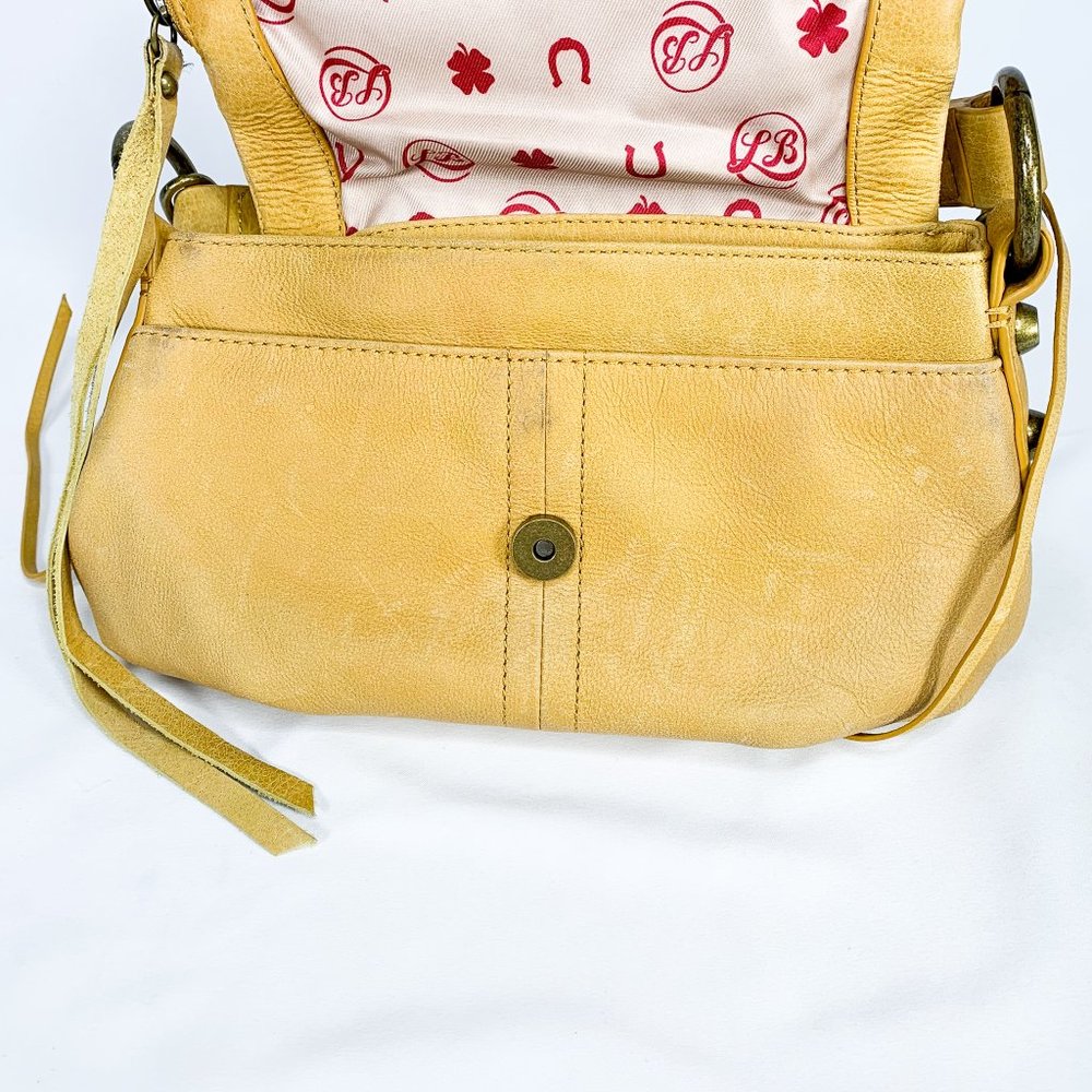 LUCKY BRAND Yellow Flap Crossbody Bag - Picture 8 of 11